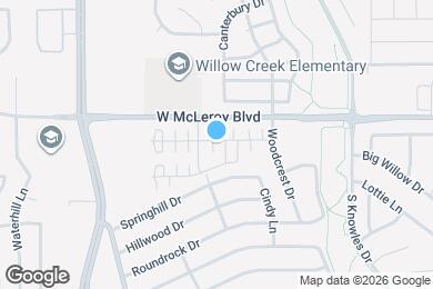 Map image of the property - 1035 Fallgate Dr