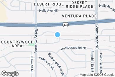 Map image of the property - 7905 Rough Rider Rd NE