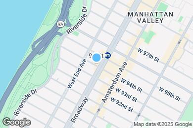 Map image of the property - 255 W 94th St