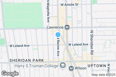 Map image of the property - 4716 N Racine Ave