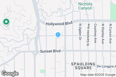 Map image of the property - 1550 Hayworth Ave