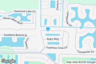 Map image of the property - 3984 Treasure Cove Cir