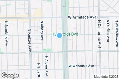 Map image of the property - 1844 N Humboldt Blvd