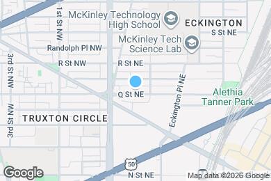 Map image of the property - 38 Q St NE