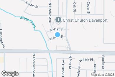 Map image of the property - 2331 W 40th St