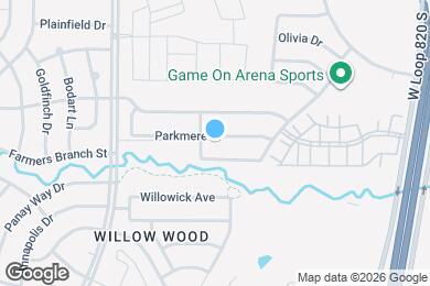 Map image of the property - 9749 Parkmere Dr
