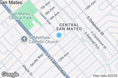 Map image of the property - 111 10th Ave