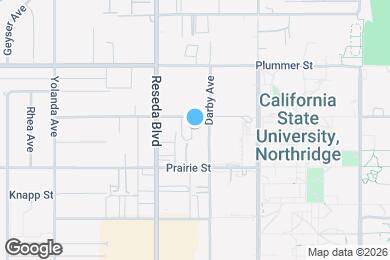 Map image of the property - Azul Apartments