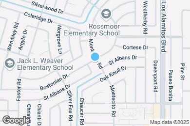 Map image of the property - 11841 Montecito Rd