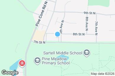 Map image of the property - Wedgewood Apartments