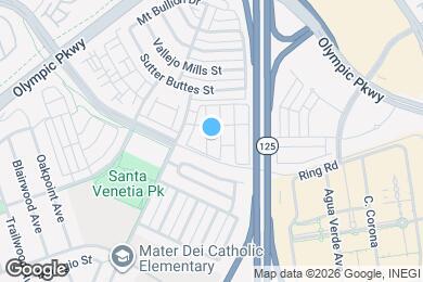 Map image of the property - 1449 Water Lily Dr