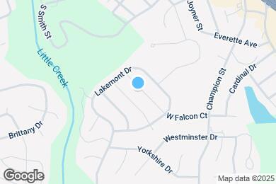 Map image of the property - 98 W Falcon Ct
