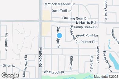 Map image of the property - 7503 Quail Ridge Dr
