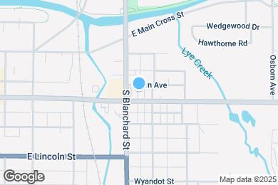 Map image of the property - 514 E Sandusky St