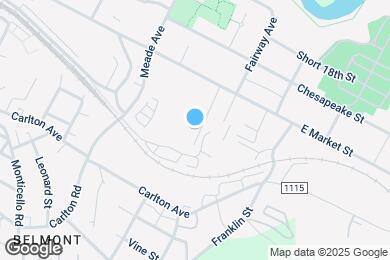 Map image of the property - 1419 Burgess Ln