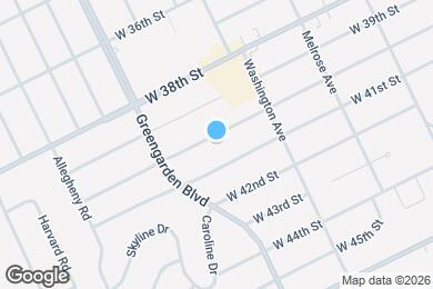 Map image of the property - 1561 W 40th St