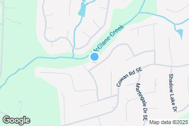 Map image of the property - 446 Valley Woods Cir SE