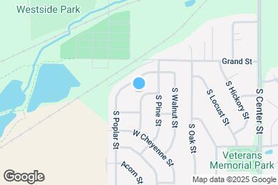 Map image of the property - 550 S Meadowbrook St