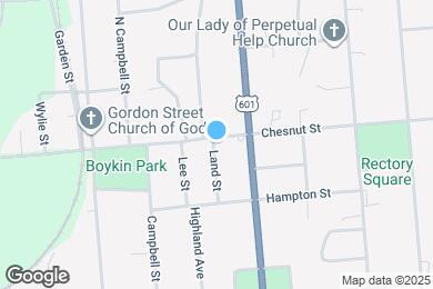 Map image of the property - 613 Chesnut St