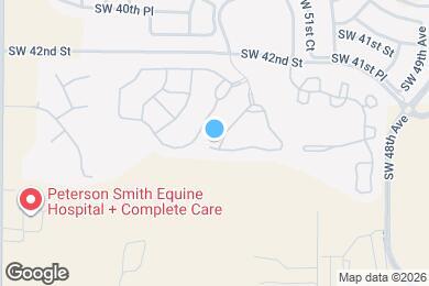 Map image of the property - 4550 SW 52nd Cir