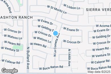Map image of the property - 14331 N 145th Dr