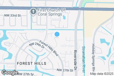Map image of the property - 8415 Forest Hills Dr