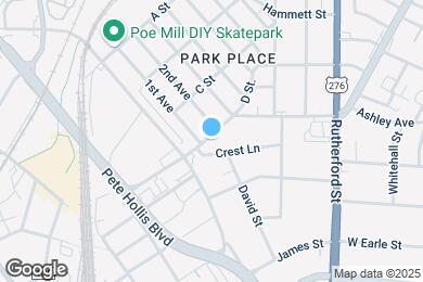 Map image of the property - 321 Shaw St