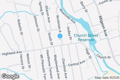 Map image of the property - 21 Workman Ave