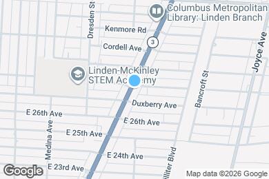 Map image of the property - 2094 Cleveland Ave