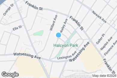 Map image of the property - 343 Berkeley Ave