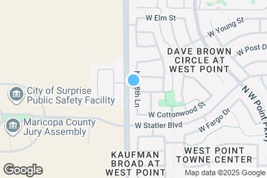 Map image of the property - 16150 N 138th Ln