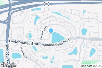 Map image of the property - 10292 NW 9th Street Cir