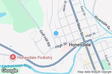 Map image of the property - 1302 Hillside Ave