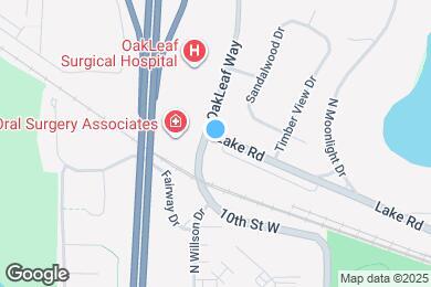 Map image of the property - 2525 Lake Ct