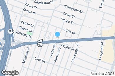Map image of the property - 6350 Culberson St