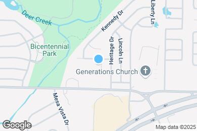 Map image of the property - 120 Currie Ct