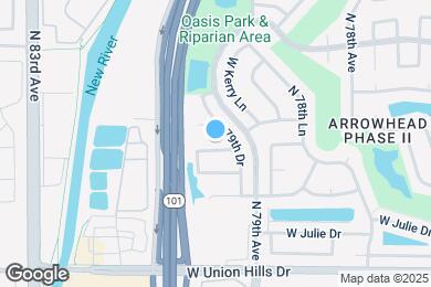 Map image of the property - 7932 W Taro Ln
