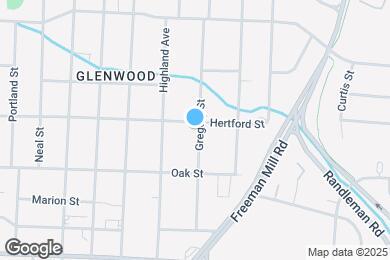 Map image of the property - 1104 Gregory St