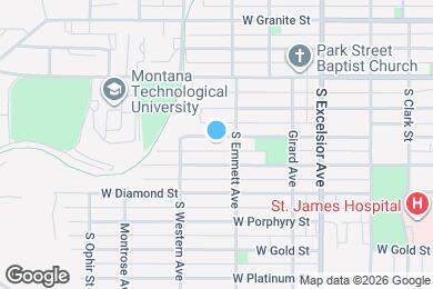 Map image of the property - 1122 W Mercury St
