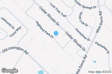 Map image of the property - 254 Highland Park Dr