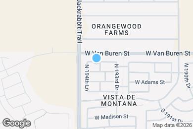 Map image of the property - 19427 W Woodlands Ave
