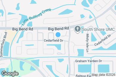 Map image of the property - 12024 Cedarfield Dr