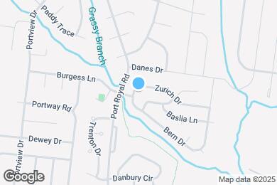 Map image of the property - 1604 Zurich Dr