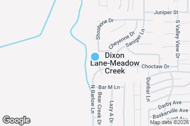Map image of the property - 1631 Shoshone Dr