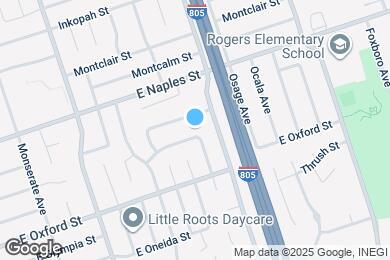 Map image of the property - 381 E Emerson St