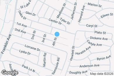 Map image of the property - 889 First Ave