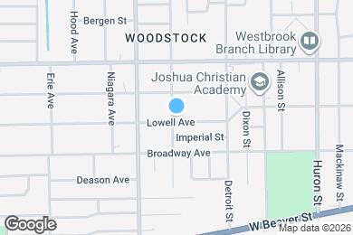 Map image of the property - 3075 Lowell Ave