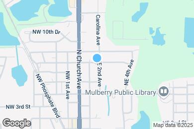Map image of the property - 614 NE 2nd Ave
