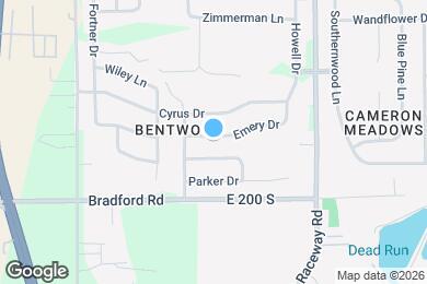 Map image of the property - 10787 Emery Dr