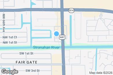 Map image of the property - 142 NW 60th Ave